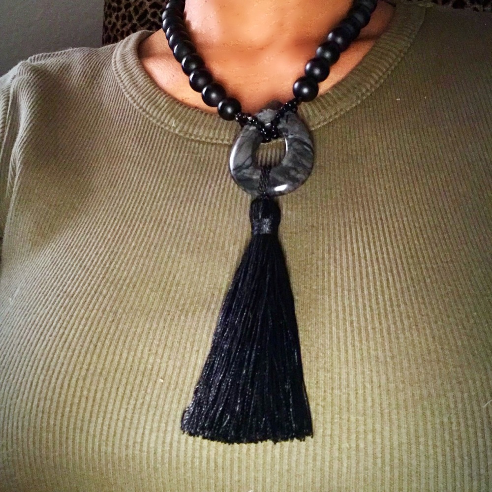 Tassel necklace